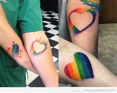 Tatuajes para parejas homosexuales: 30 diseños llenos de orgullo